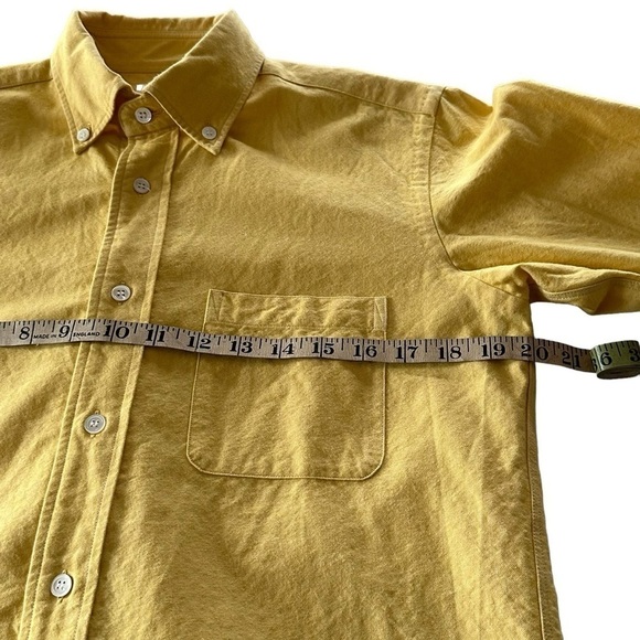 THE NERDYS YELLOW BUTTON DOWN SHIRT SIZE SMALL - Picture 6 of 11